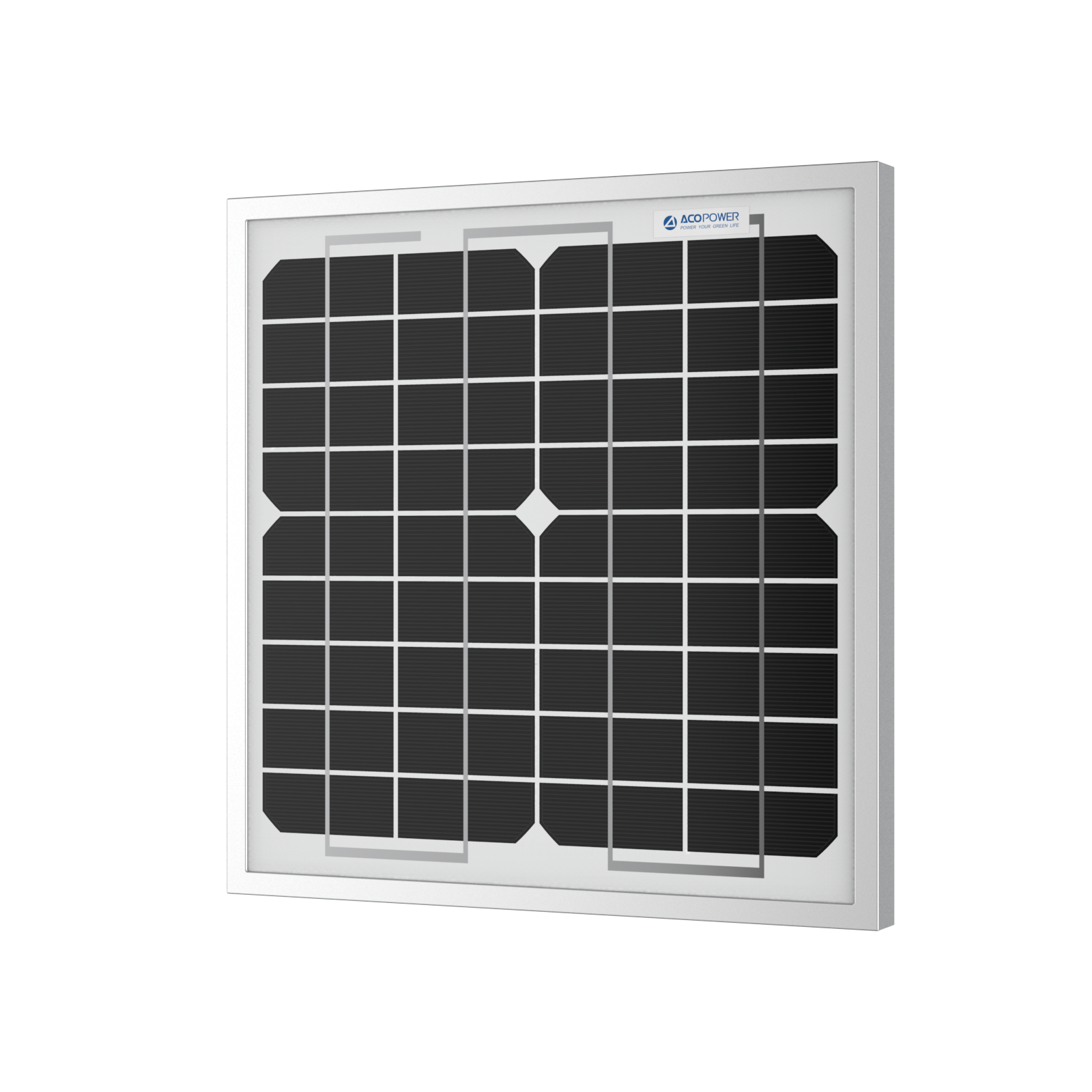 10 Watt 12 Volt Monocrystalline Solar Panel