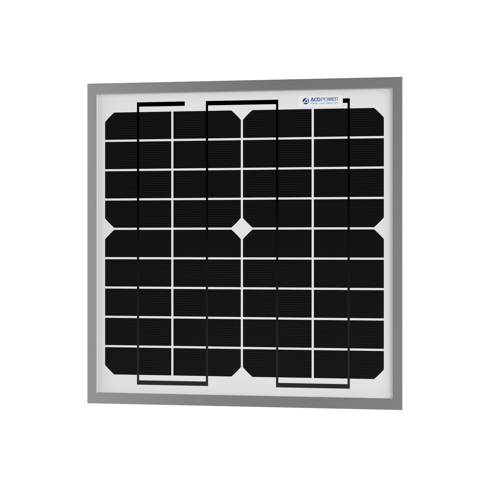 10 Watt 12 Volt Monocrystalline Solar Panel