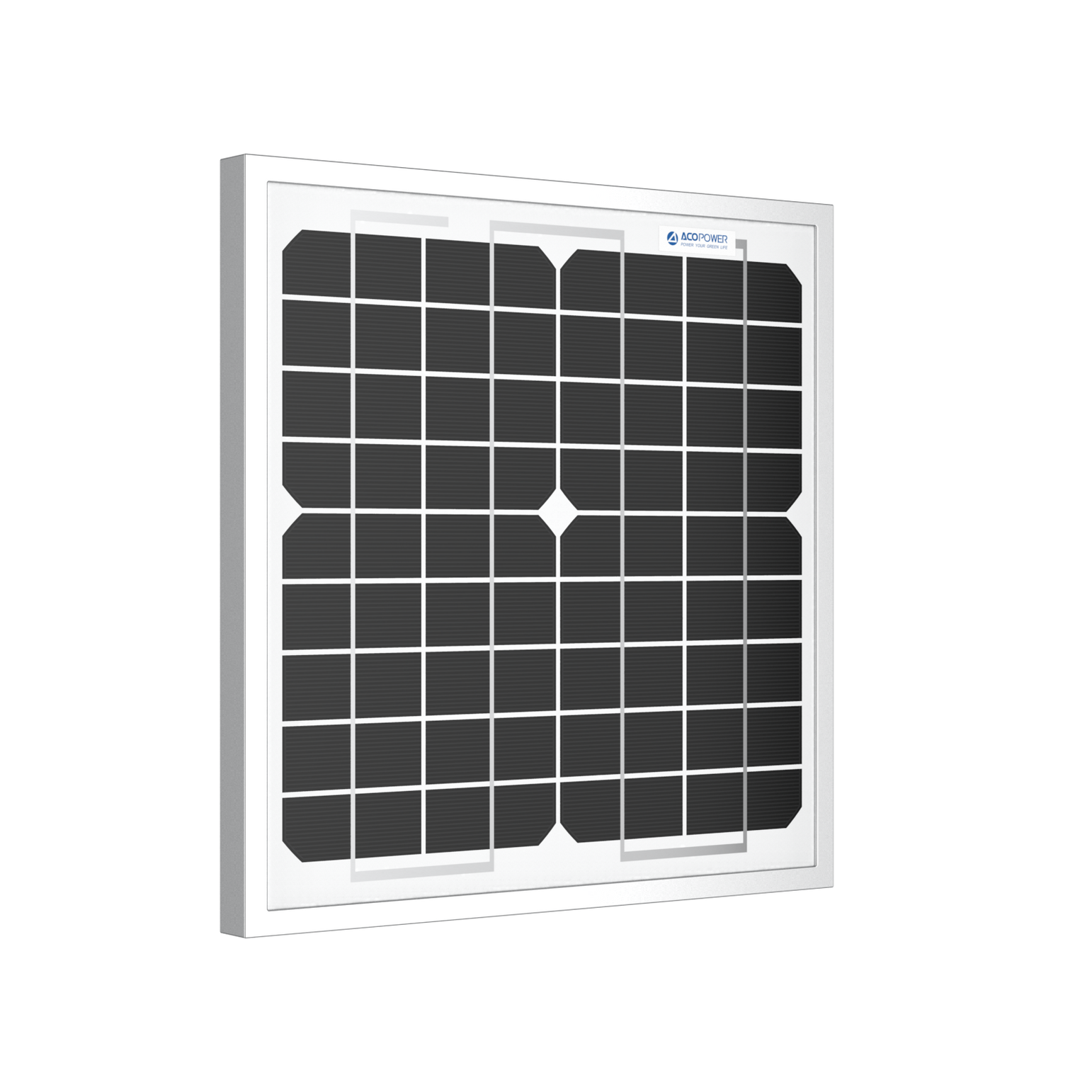 10 Watt 12 Volt Monocrystalline Solar Panel