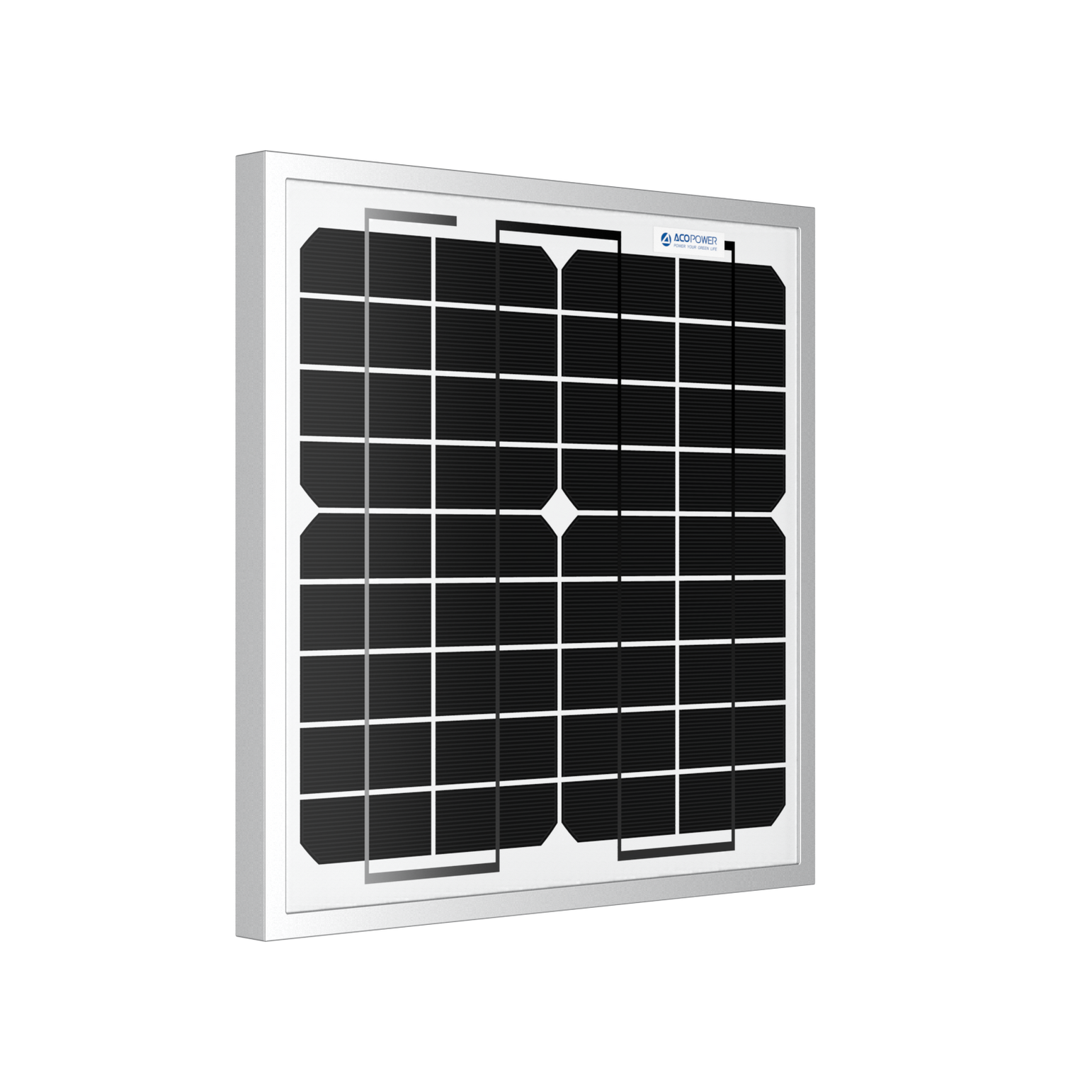 10 Watt 12 Volt Monocrystalline Solar Panel