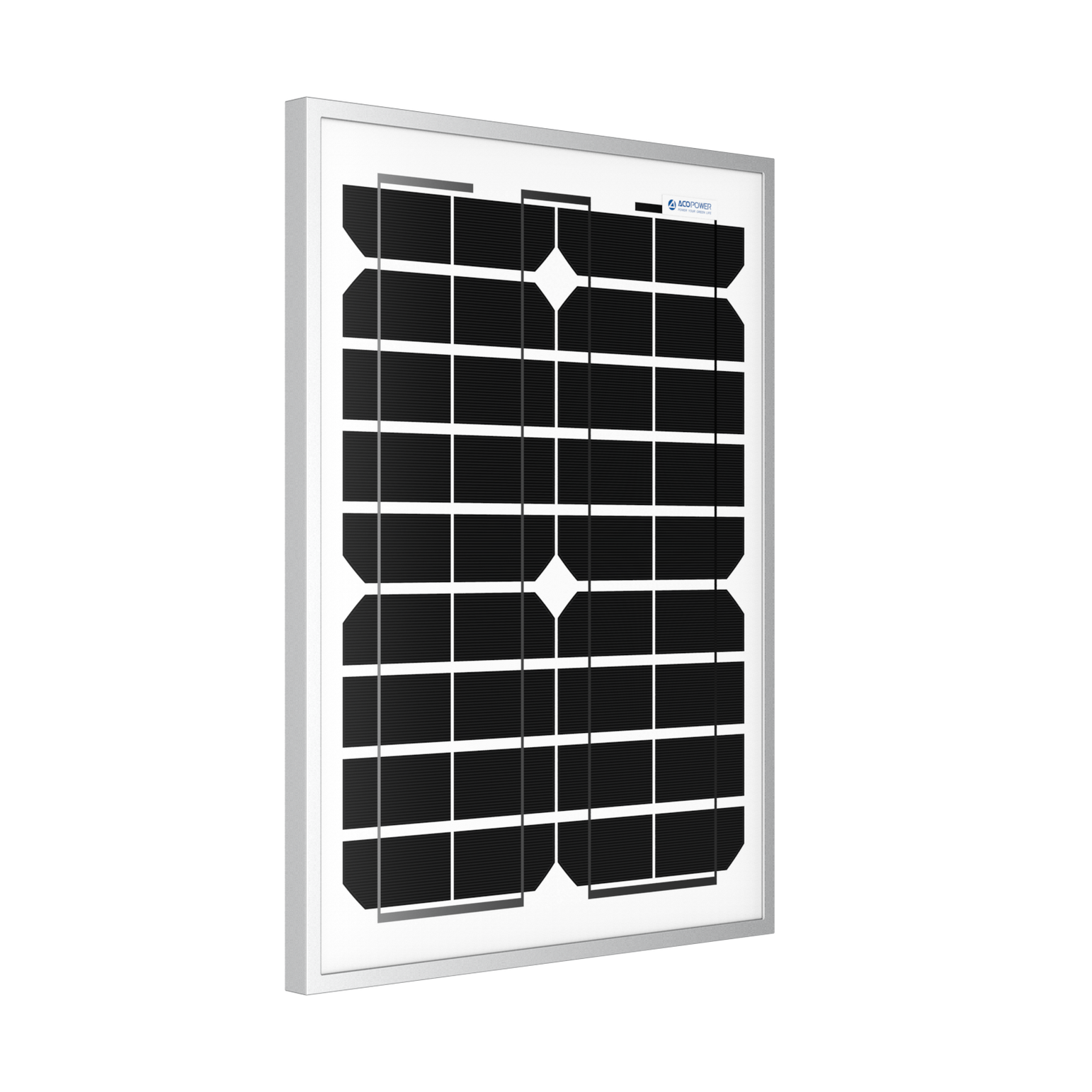 20 Watt 12 Volt Monocrystalline Solar Panel