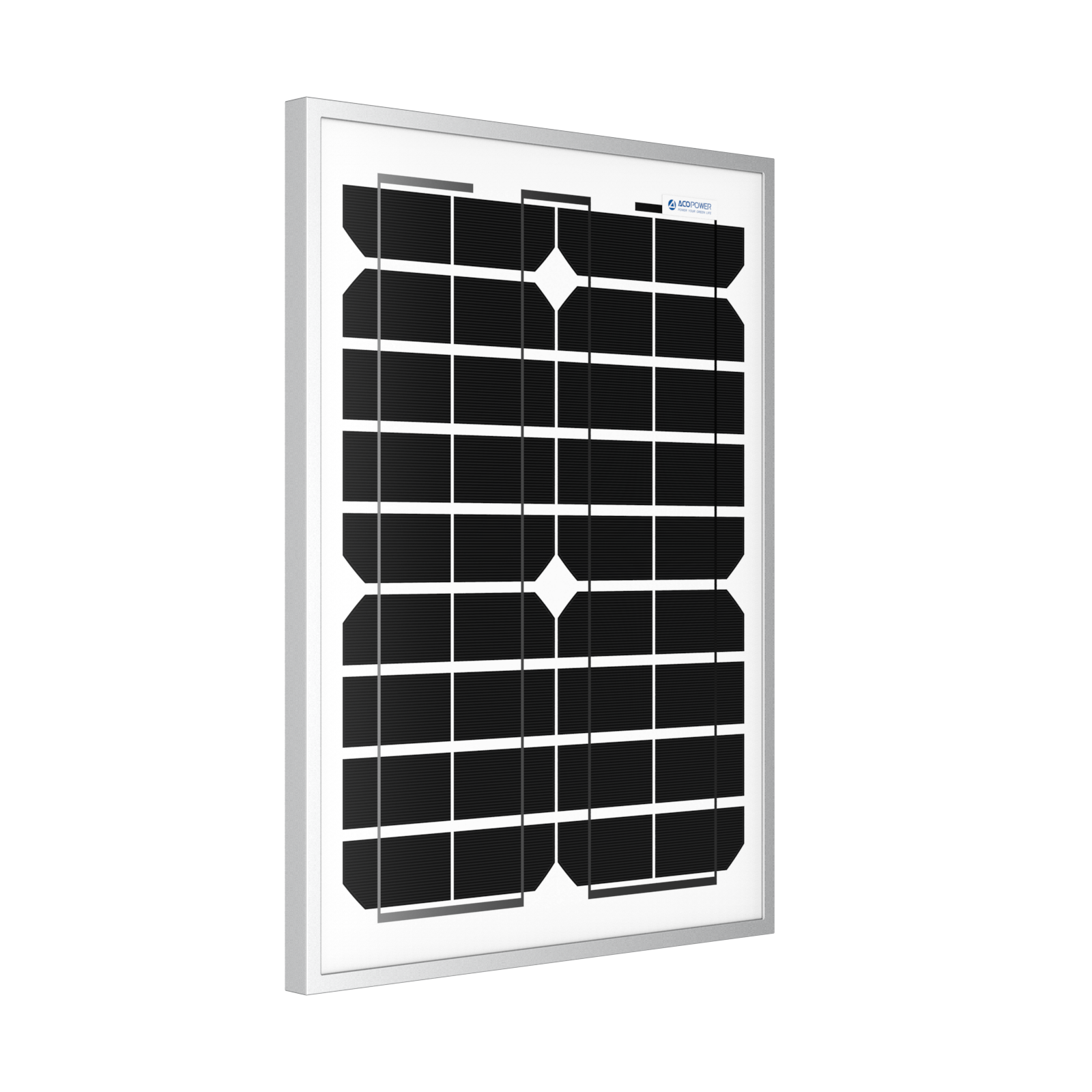 20 Watt 12 Volt Monocrystalline Solar Panel