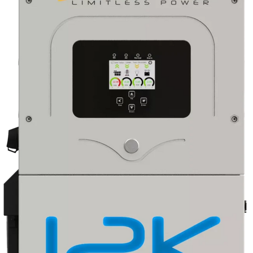 Sol-Ark 12kW Hybrid Inverter | All-In-One Solar Inverter | 13000W PV Input | 12000W Output | 48V 120/240V Split Phase | Sol-Ark 12K-2P