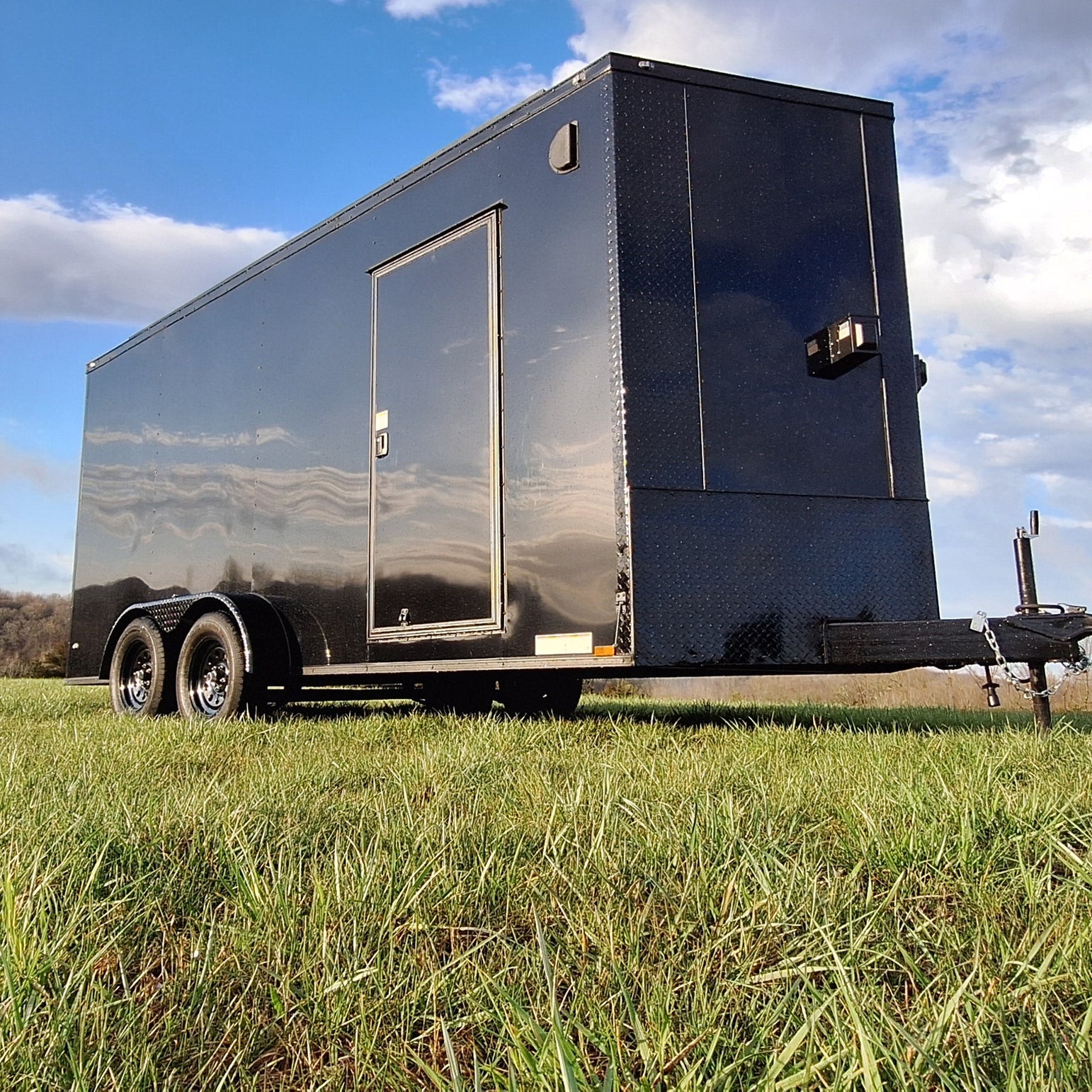 16' Enclosed SOLAR POWERED Offgrid Self-Sufficient Trailer - SOL-ARK 15K Version with 32K Lithium Battery