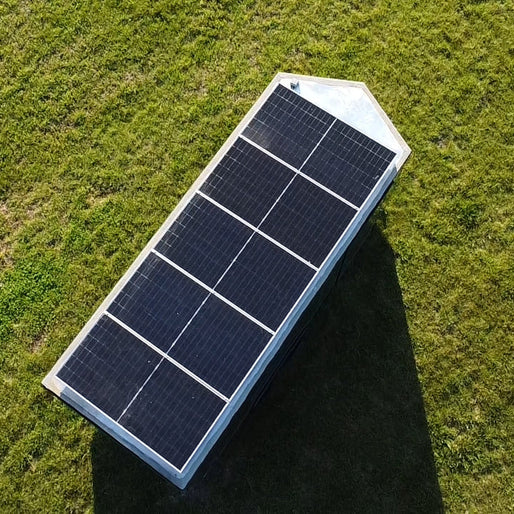 20' Enclosed SOLAR POWERED Offgrid Self-Sufficient Trailer - SOL-ARK 15K Version with 32K Lithium Battery