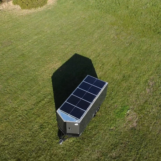 20' Enclosed SOLAR POWERED Offgrid Self-Sufficient Trailer - SOL-ARK 15K Version with 32K Lithium Battery