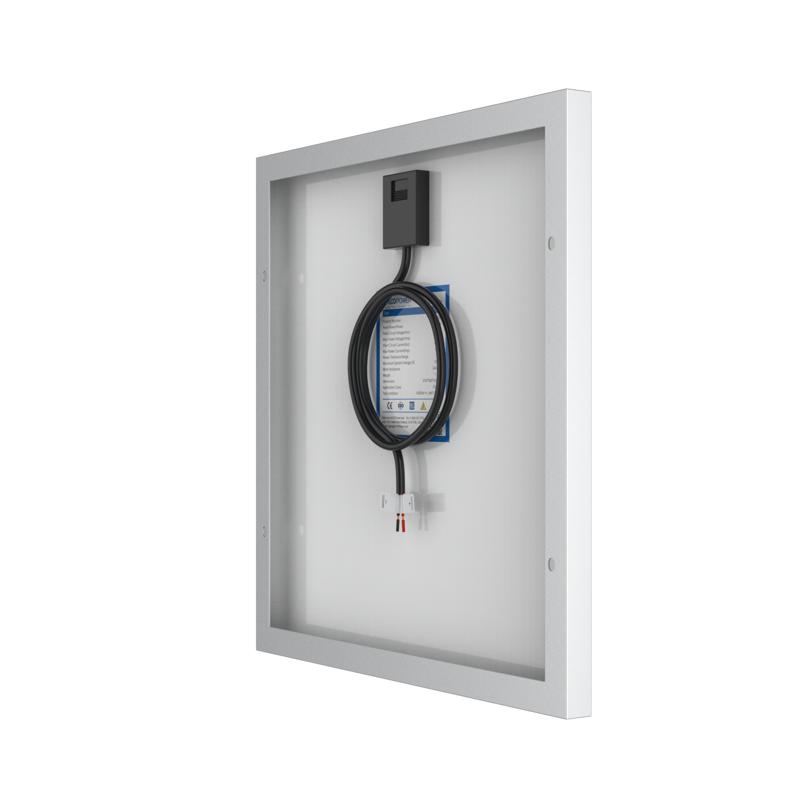 15 Watt 12 Volt Polycrystalline Solar Panel