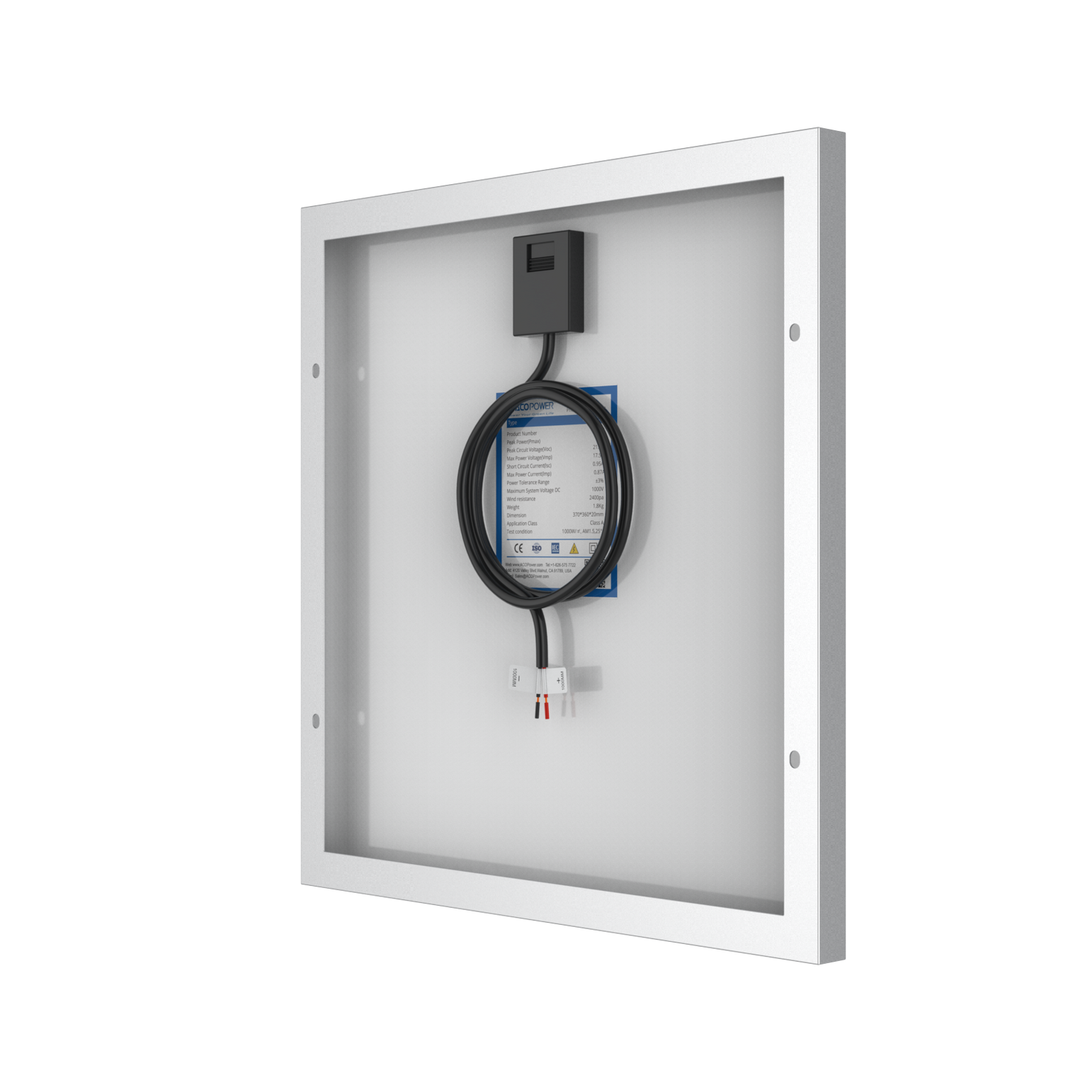 15 Watt 12 Volt Polycrystalline Solar Panel