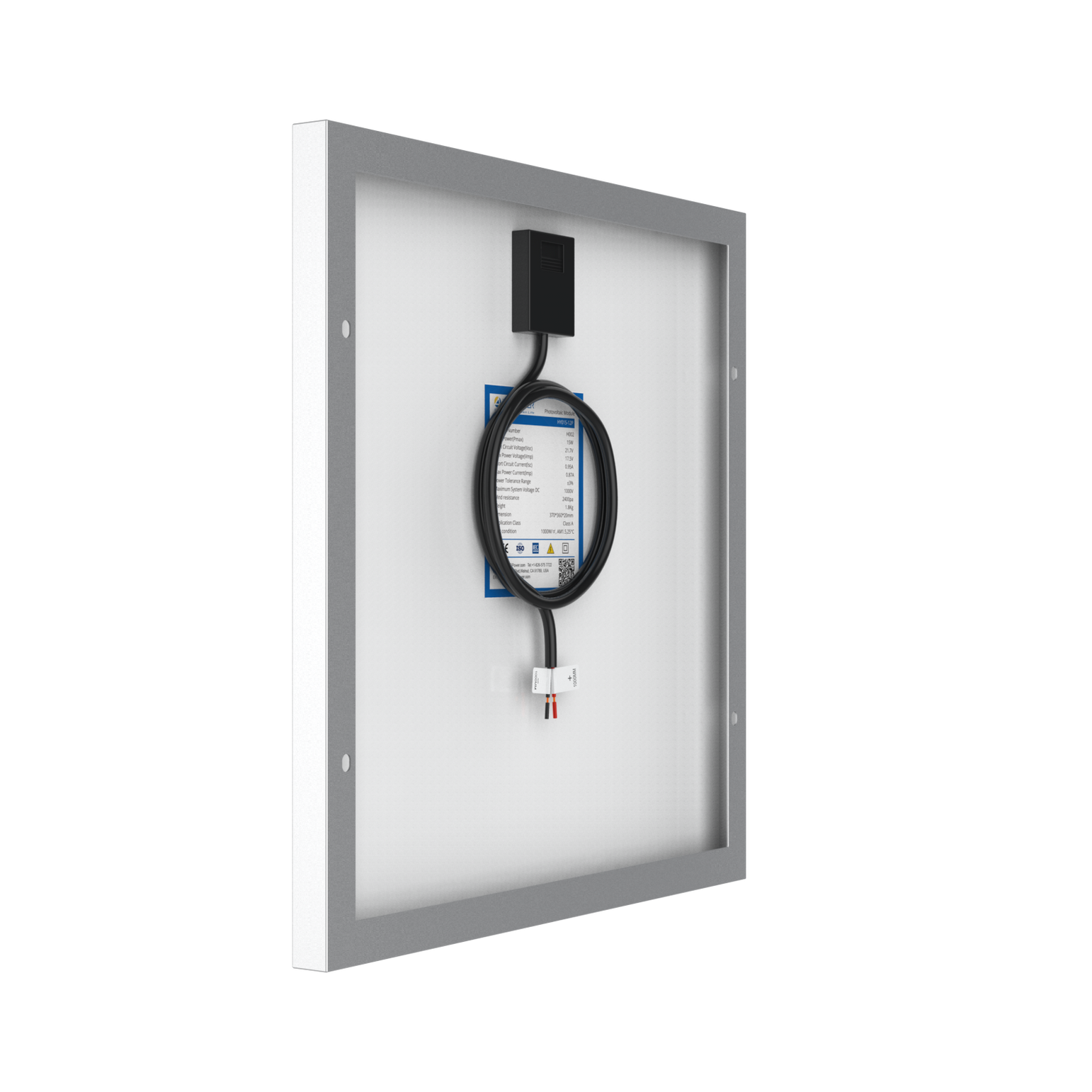 15 Watt 12 Volt Polycrystalline Solar Panel