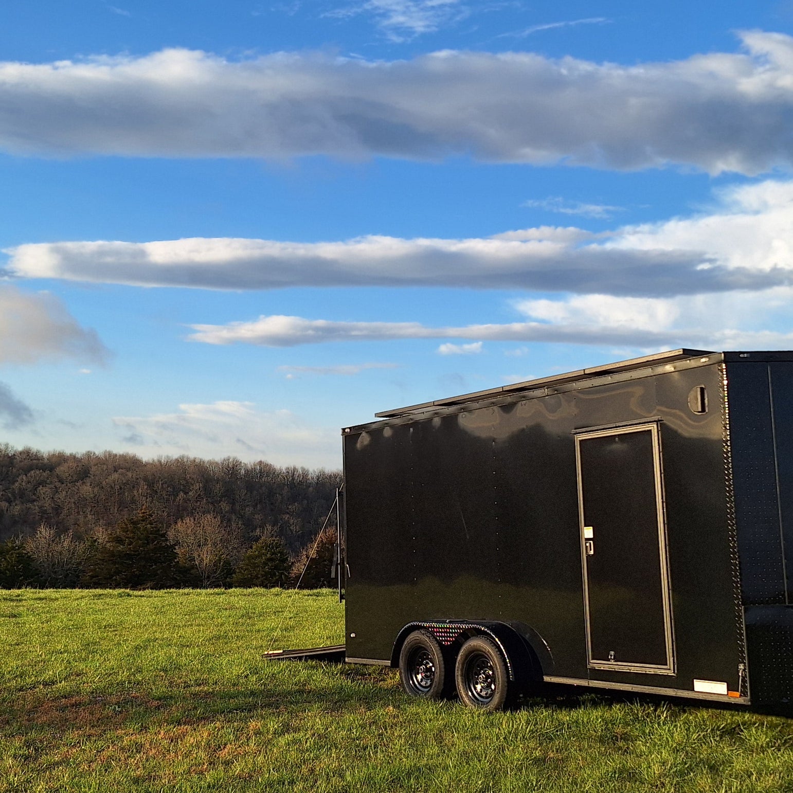 16' Enclosed SOLAR POWERED Offgrid Self-Sufficient Trailer - SOL-ARK 15K Version with 32K Lithium Battery