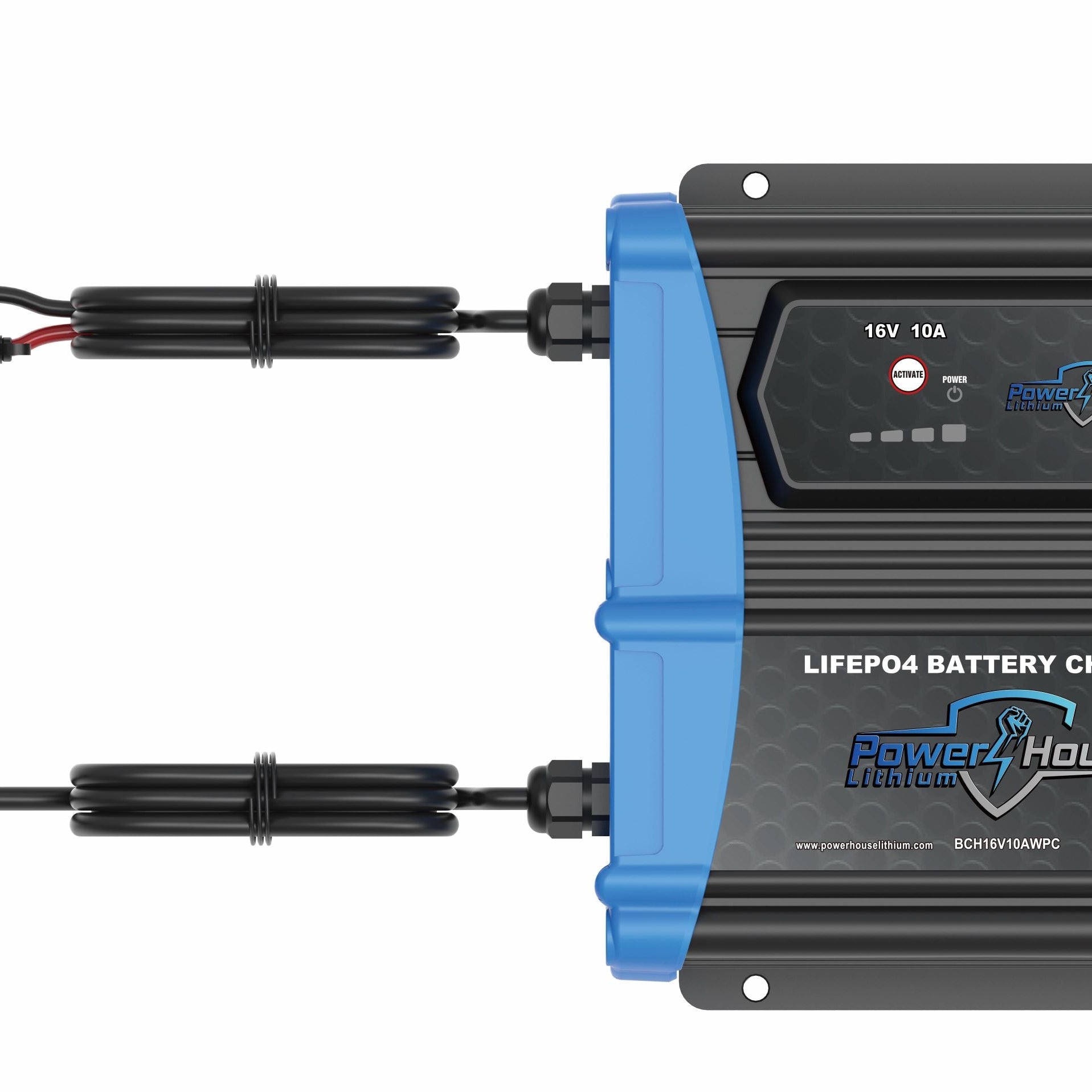PowerHouse Lithium 16V 10A AC Waterproof Onboard Charger