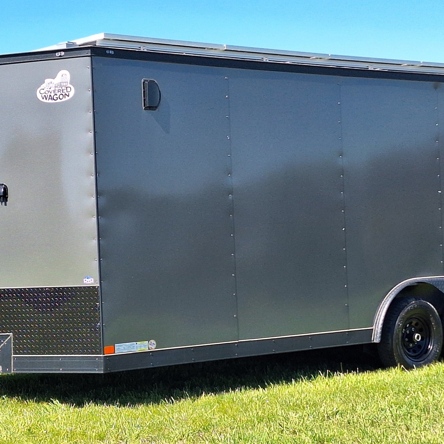 20' Enclosed SOLAR POWERED Offgrid Self-Sufficient Trailer - SOL-ARK 15K Version with 32K Lithium Battery