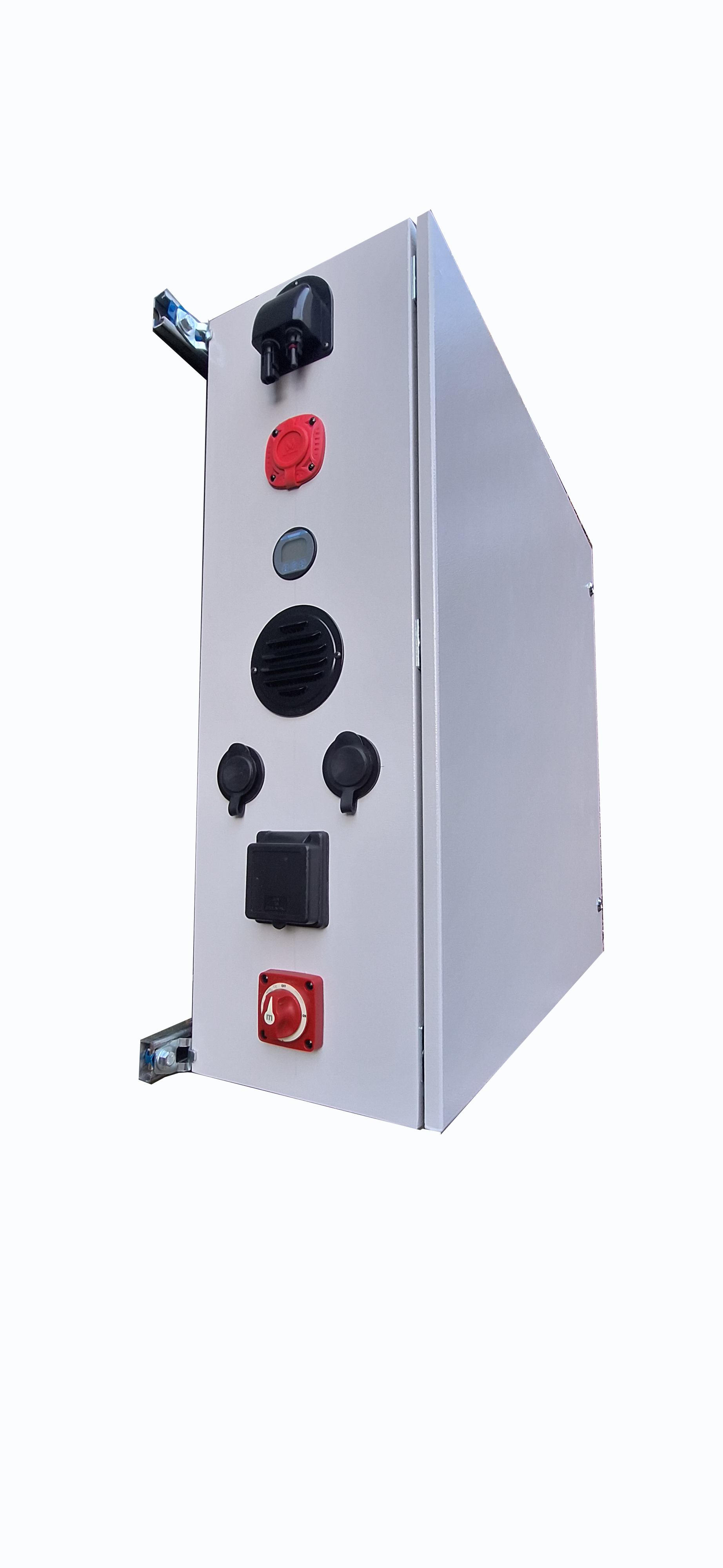 1.1KW Boat Dock Offgrid Solar Kit (2 Panel + 1 Lithium Battery) - Mountable with Plug and Play Connections