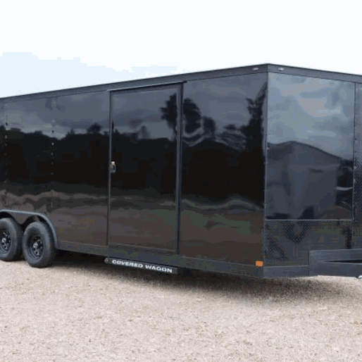 24' Enclosed SOLAR POWERED Offgrid Self-Sufficient Trailer - SOL-ARK 15K with OMO 32K Freedom Lithium Battery