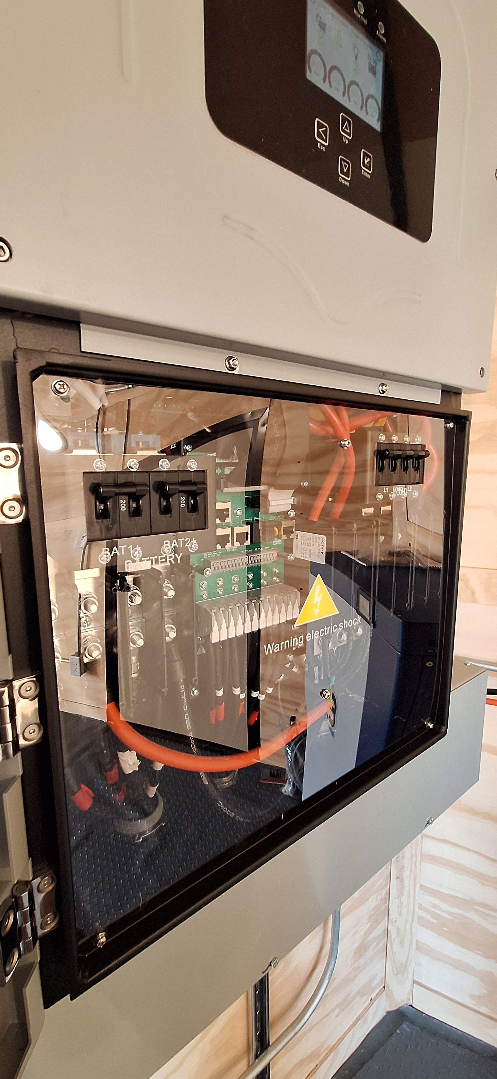 24' Enclosed SOLAR POWERED Offgrid Self-Sufficient Trailer - SOL-ARK 15K with OMO 32K Freedom Lithium Battery