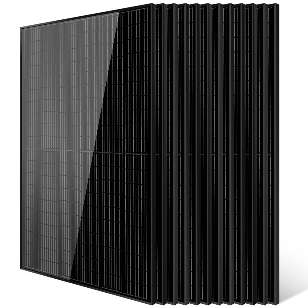 370W/ 415W/ 440W/ 500W Mono Black PERC Solar Panel UL 61730 CEC Listed