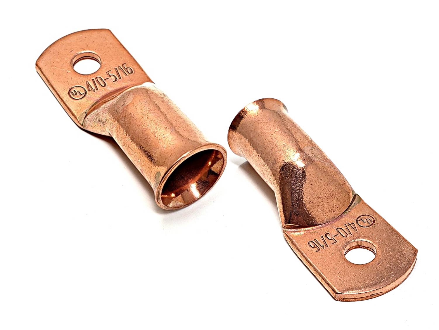 4/0 Gauge (AWG) Pure Copper Cable Lug Connector Ring Terminals