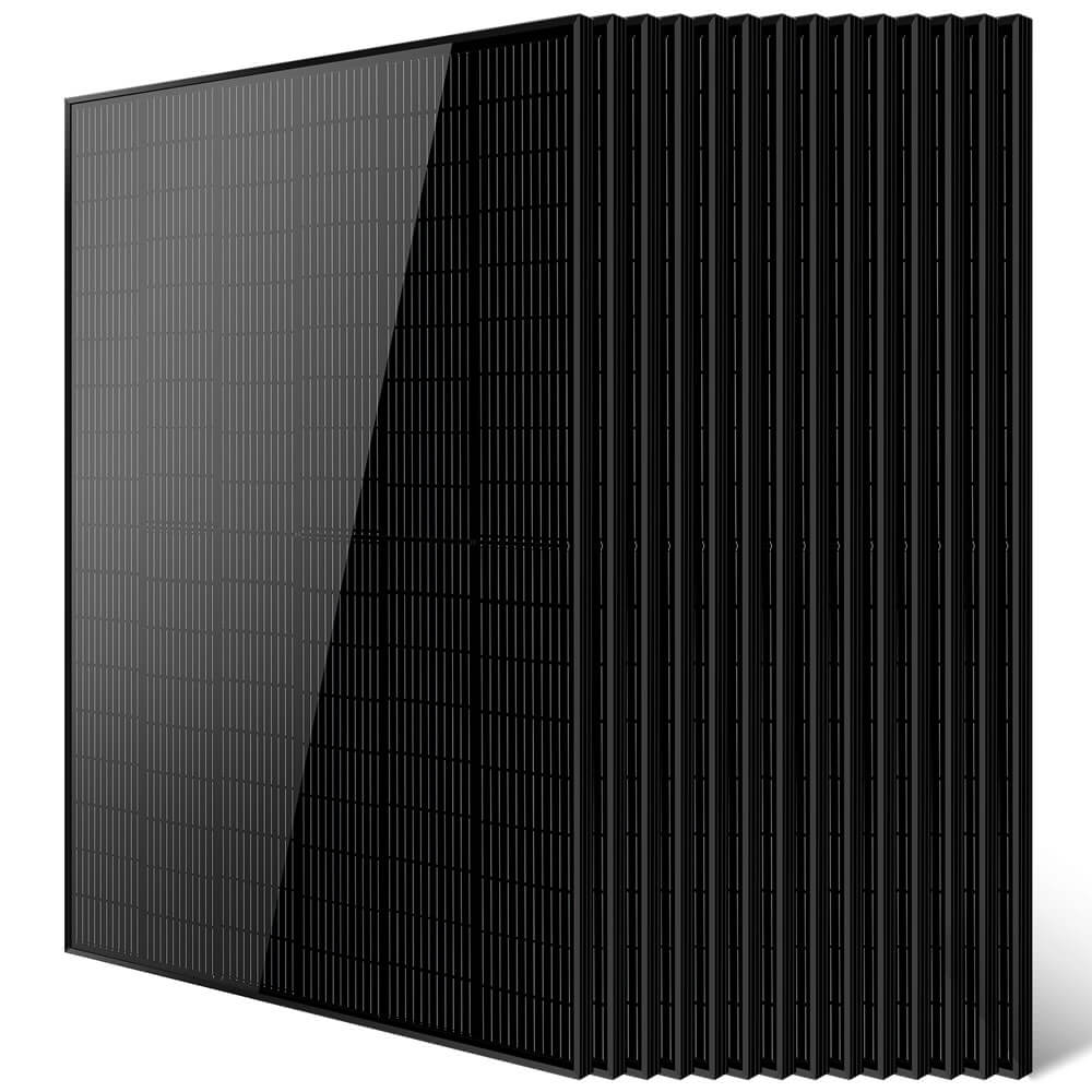370W/ 415W/ 440W/ 500W Mono Black PERC Solar Panel UL 61730 CEC Listed