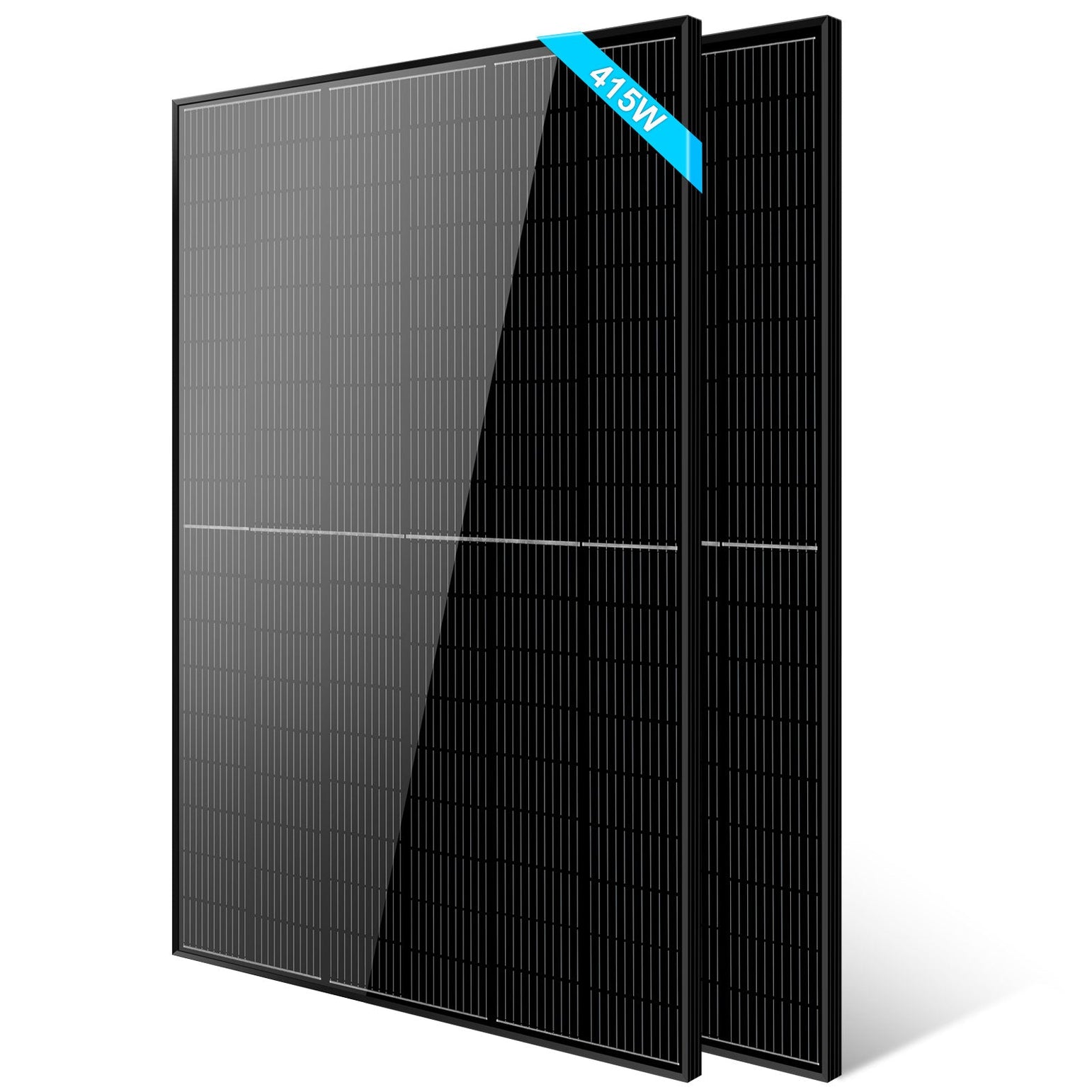 415W MONO BLACK PERC SOLAR PANEL FULL PALLET (32 PANELS) UL 61730 CEC Listed