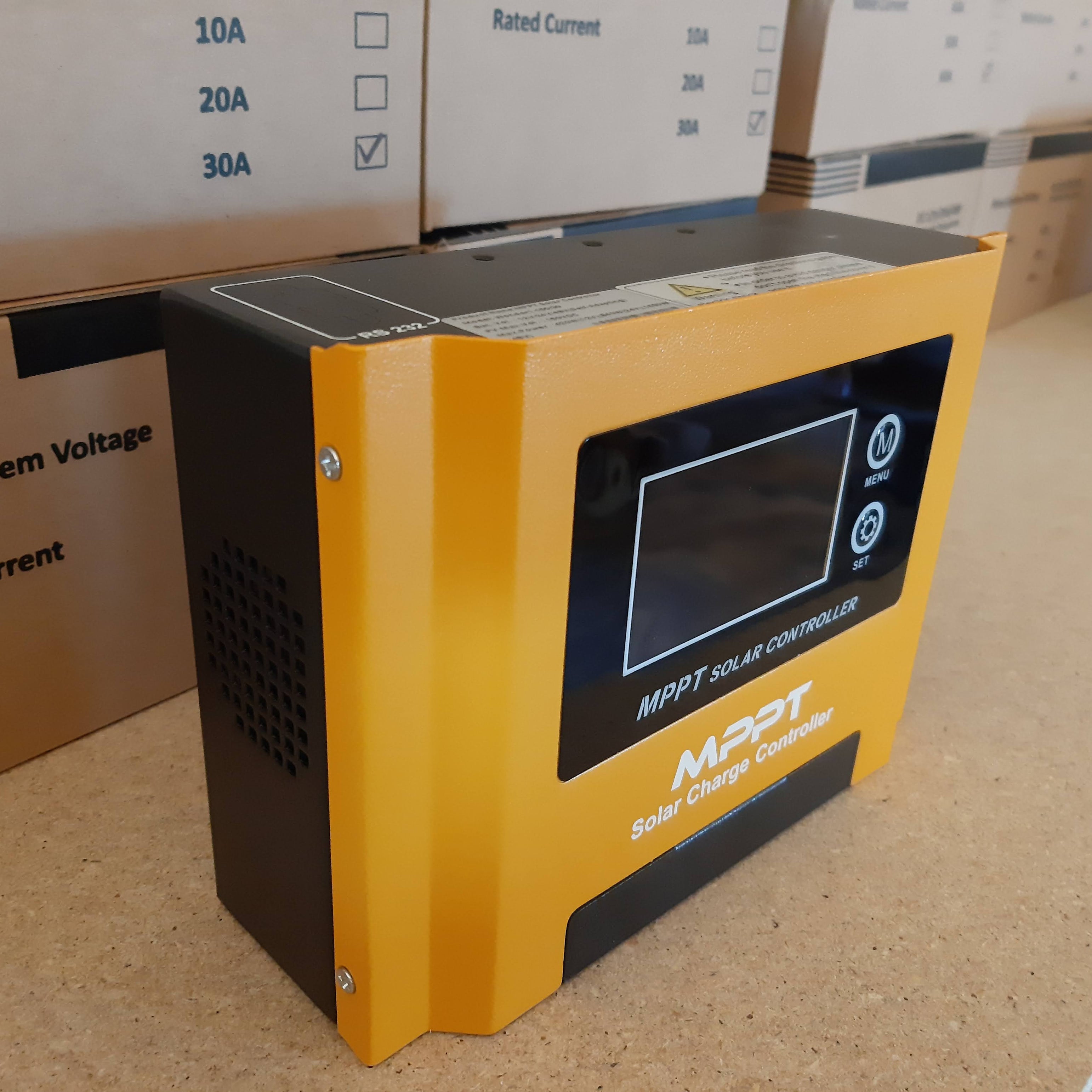 30 Amp MPPT Solar Charge Controller with LCD Display