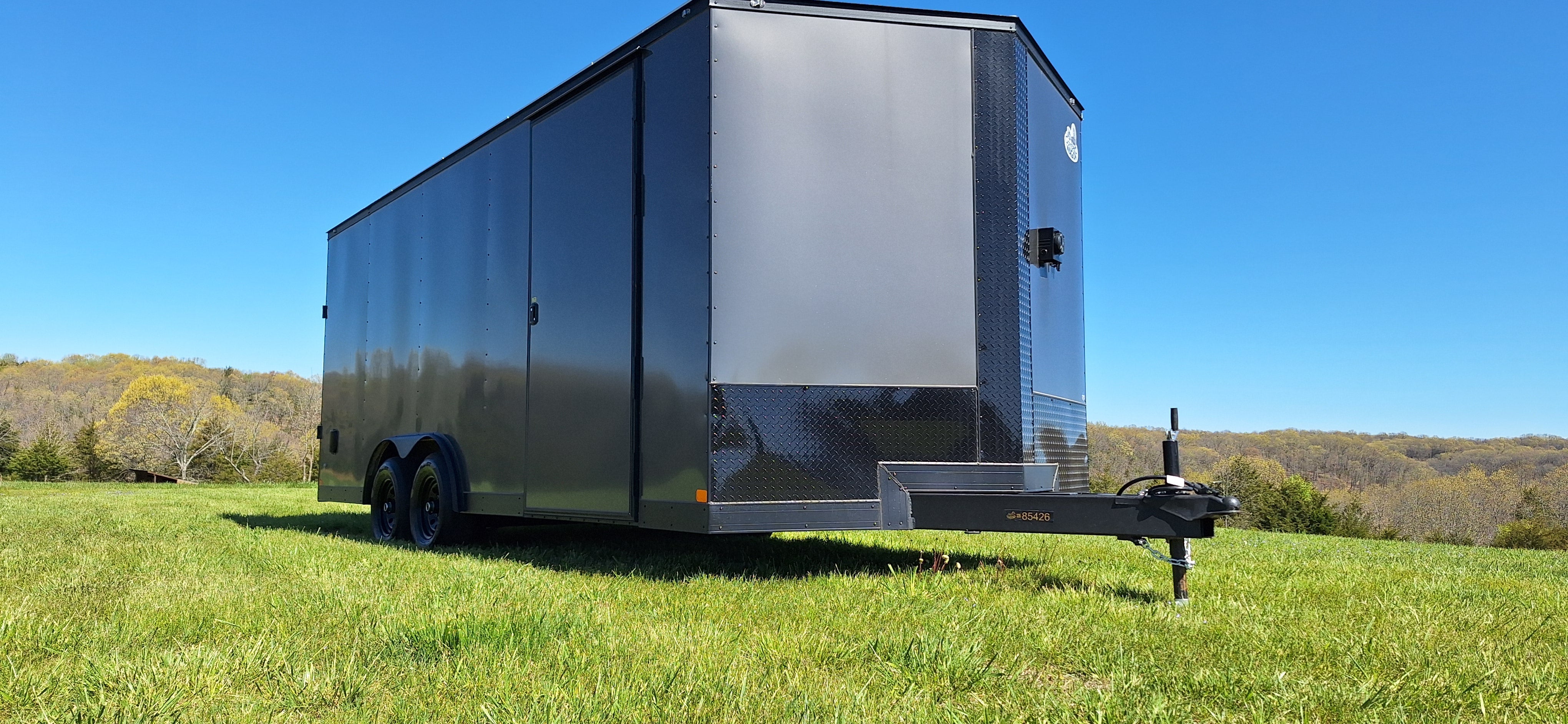 20' Enclosed SOLAR POWERED Offgrid Self-Sufficient Trailer - SOL-ARK 15K Version with 32K Lithium Battery