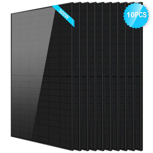 500W Mono Black PERC Solar Panel  UL61730 CEC Listed