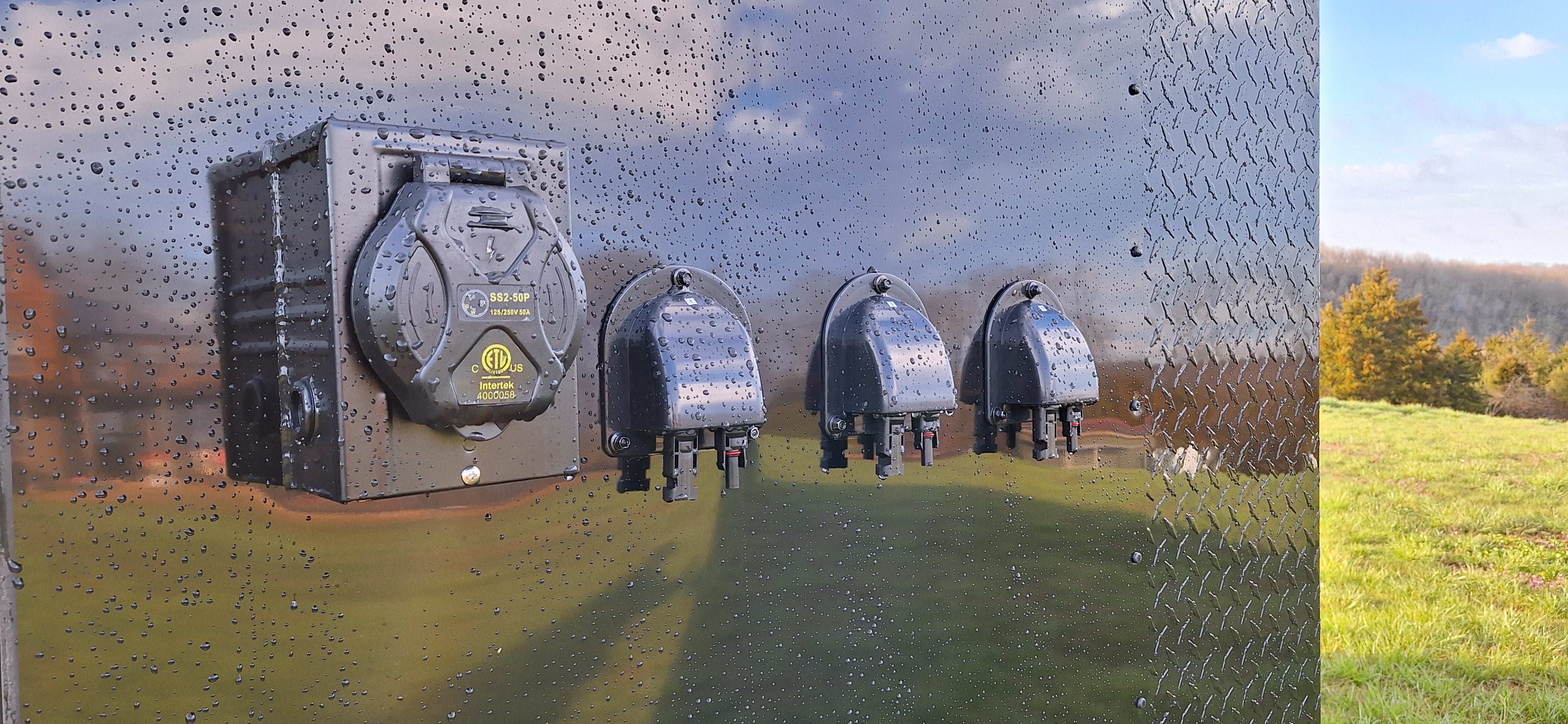 16' Enclosed SOLAR POWERED Offgrid Self-Sufficient Trailer - SOL-ARK 15K Version with 32K Lithium Battery