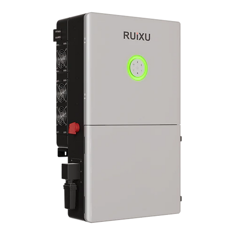 RUiXU RX-12K Hybrid Inverter | 12kW 120/240V Split Phase | Whole Home Backup | 4 MPPT | Off-Grid, Grid-Tie, and Generator-Ready