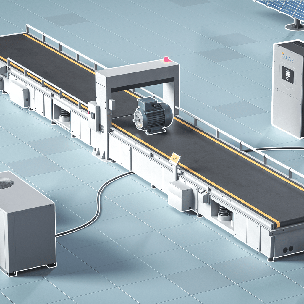 Commercial 60KW Solar Array - 3 Phase 480V Solar Kit + 60K 480V Sol-Ark Inverter + 60KW Sol-Ark OUTDOOR Lithium Battery +60.5KW Solar with Ground Mount and Wiring