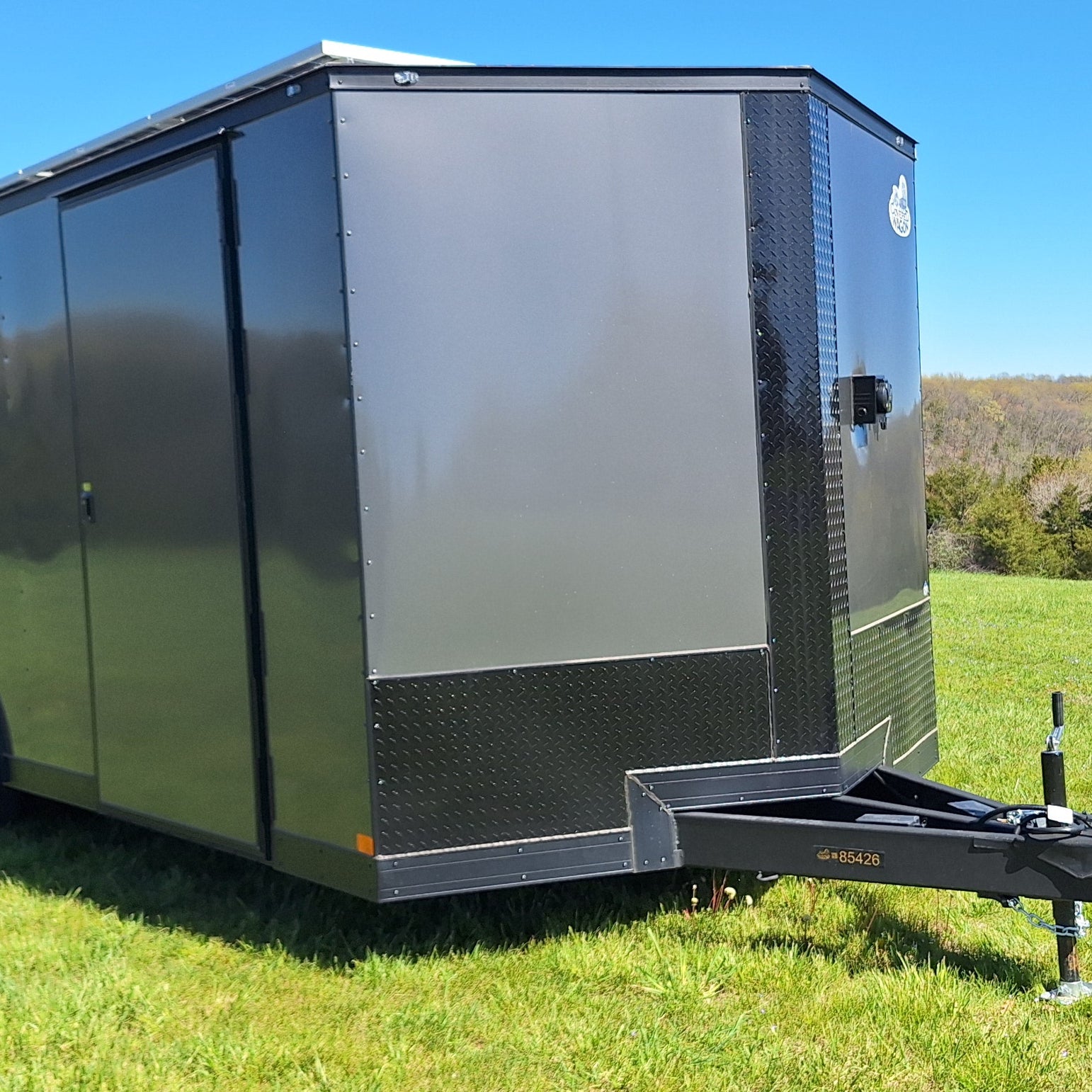 20' Enclosed SOLAR POWERED Offgrid Self-Sufficient Trailer - SOL-ARK 15K Version with 32K Lithium Battery