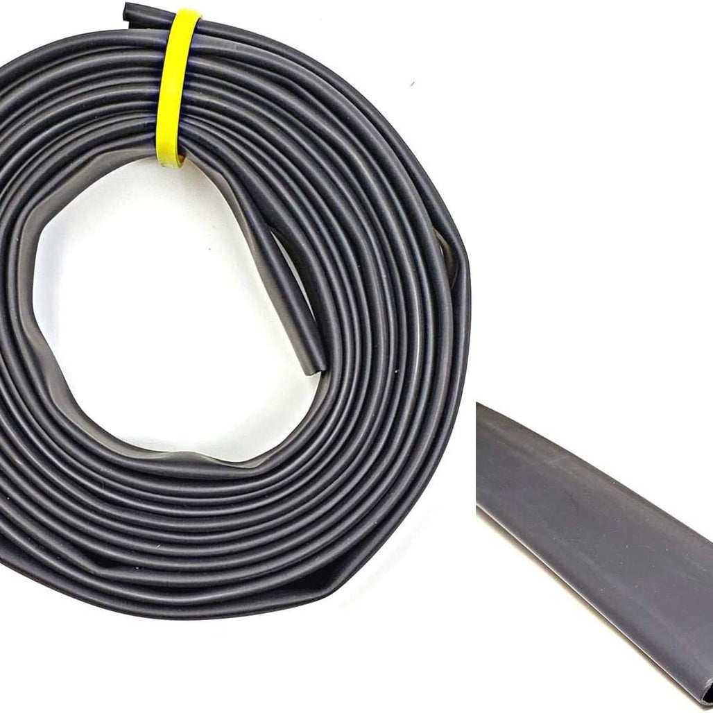 Black and Red 3:1 Dual Wall Adhesive Glue Lined Marine Grade Heat Shrink Tube Tubing - 1/8", 3/16", 1/4", 3/8", 1/2", 3/4", 1", 1.5", 2"