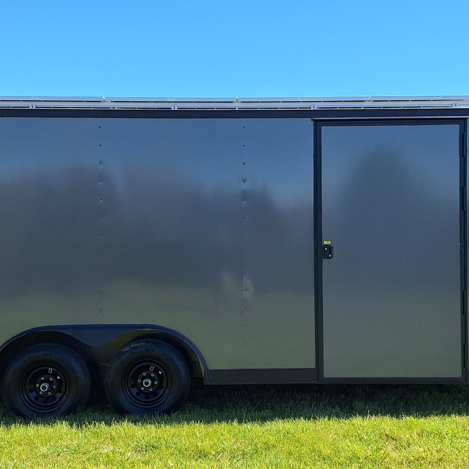 20' Enclosed SOLAR POWERED Offgrid Self-Sufficient Trailer - SOL-ARK 15K Version with 32K Lithium Battery
