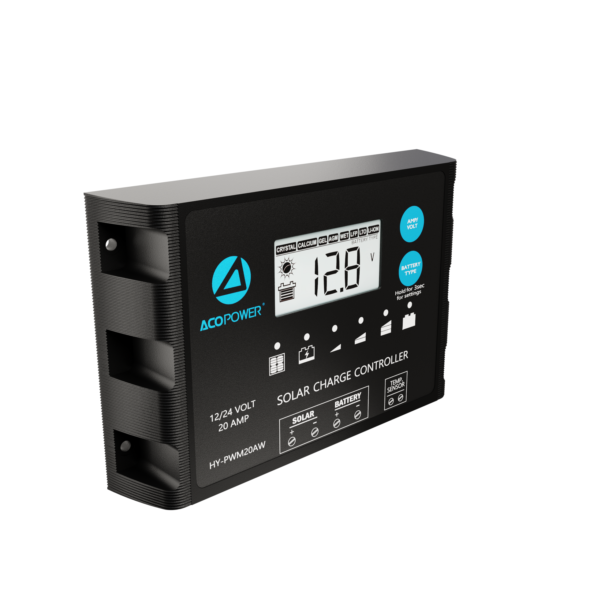 ProteusX 20A PWM Solar Charge Controller