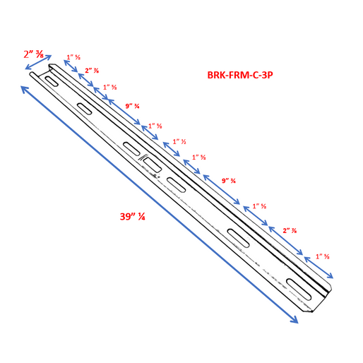 Folding Mounting Bracket for Mini Split Unit with Leveler
