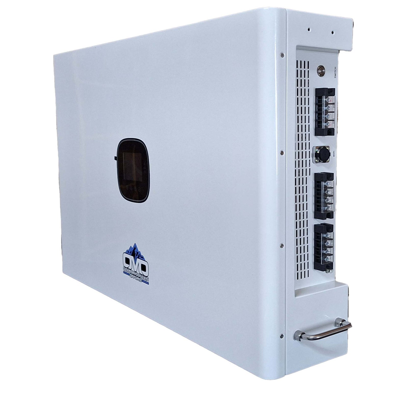 2.28KW Complete Offgrid Solar Kit + 10K 120V/240V OMO E-Line Inverter + 10.24KW OMO E-Line Lithium Battery +2.28KW Solar with Roof Mounting Rails and Wiring