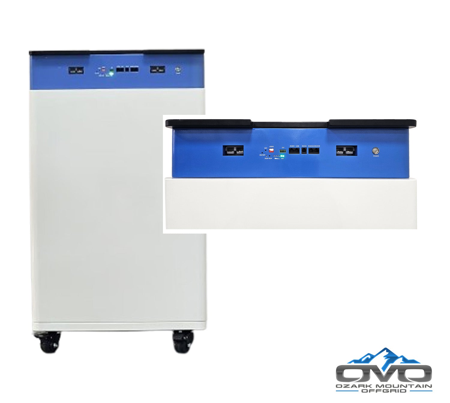 50KW Complete Offgrid Solar Kit + 3x 15K Sol-Ark Inverter + 3x 32kWh OMO 48V Freedom Series Lithium Battery +50.05KW Solar with Ground Mount and Wiring