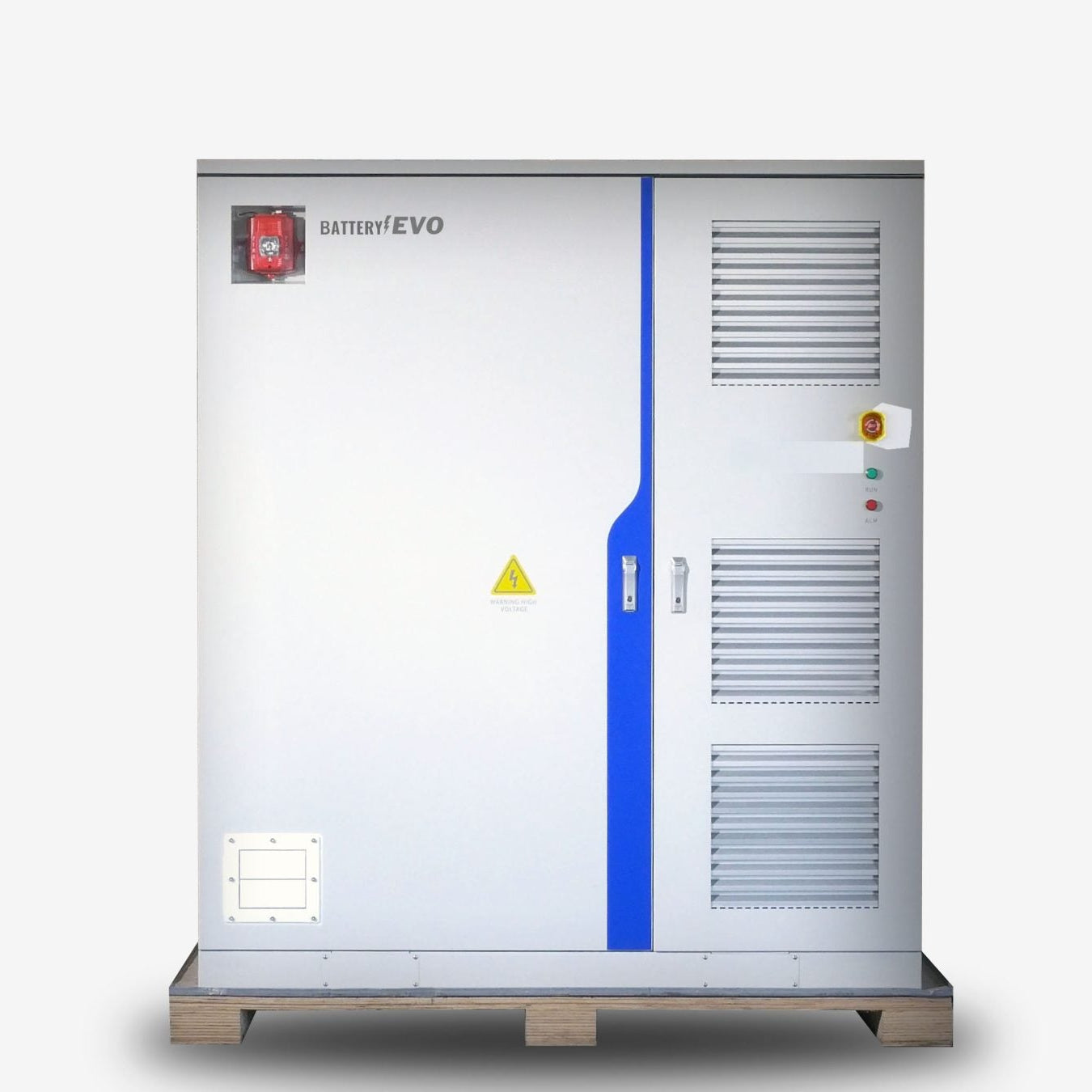 Battery EVO Grizzly Commercial 3-Phase Energy Storage Cabinet 207kWh Battery + 66K Inverter