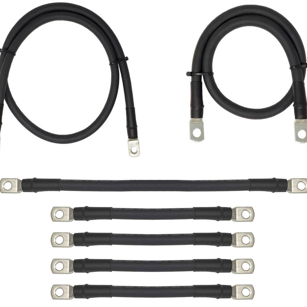 Aftermarket EZGO TXT, PDS, RXV, Medalist Golf Cart Battery Cable Kits
