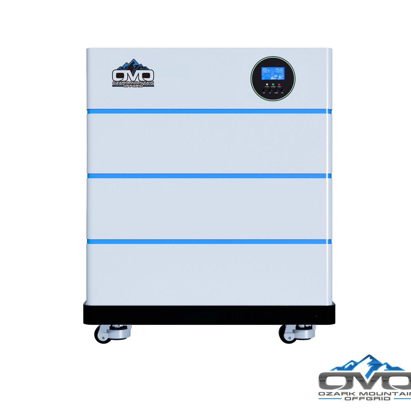 OMO All-In-One Customizable Stacking Inverter/Battery System 5500W Inverter + 15.36KW Lithium Battery