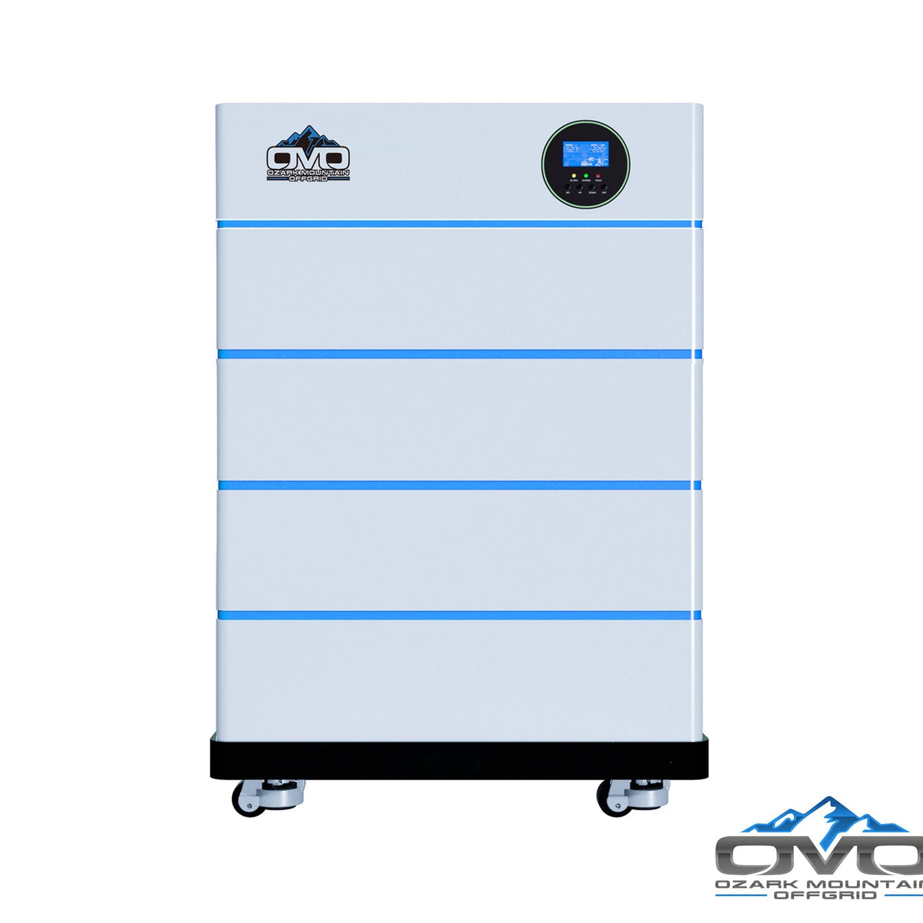 OMO All-In-One Customizable Stacking Inverter/Battery System 5500W Inverter + 20.48KW Lithium Battery