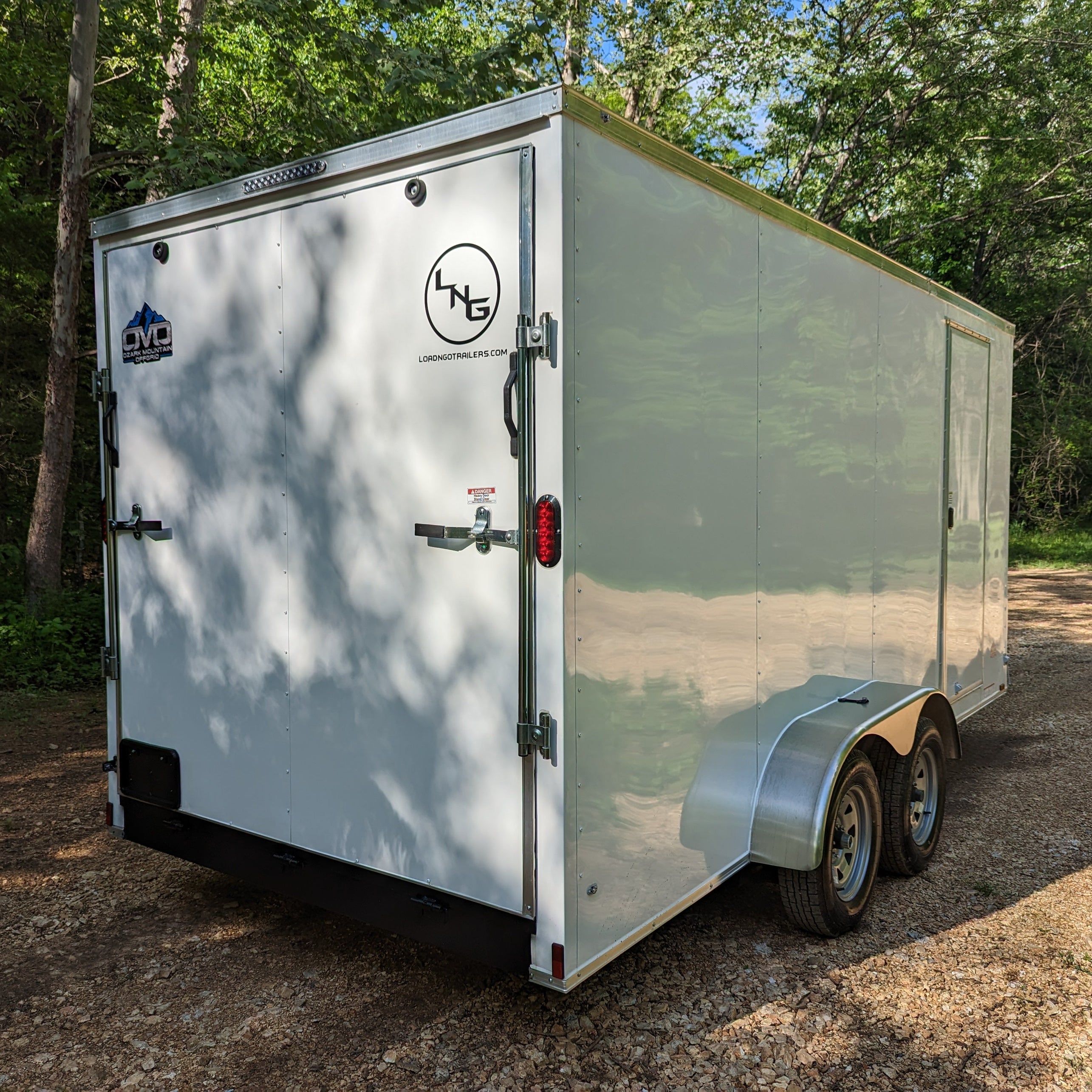 16' Enclosed SOLAR POWERED Offgrid Self-Sufficient Trailer BASE MODEL