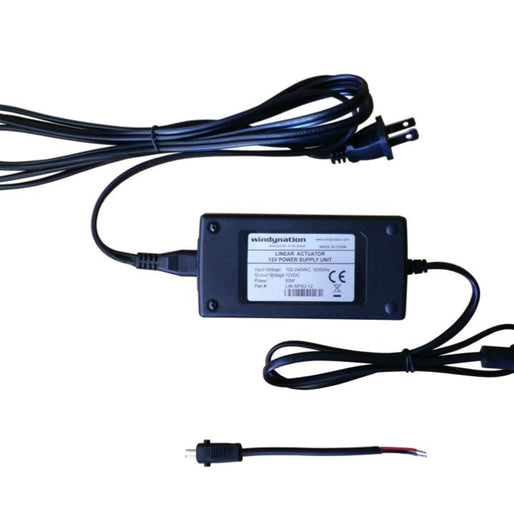 Linear Actuator or DC Motor Power Supply + DPDT Wireless Remote Control Up Down Switch + Wiring