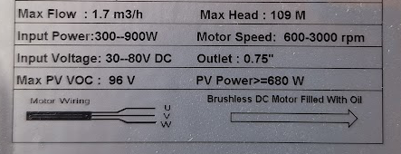 48V DC Solar Submersible Deep Well Screw Pump with  MPPT Charge Controller