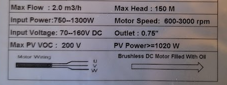 96V DC Solar Submersible Deep Well Screw Pump with  MPPT Charge Controller