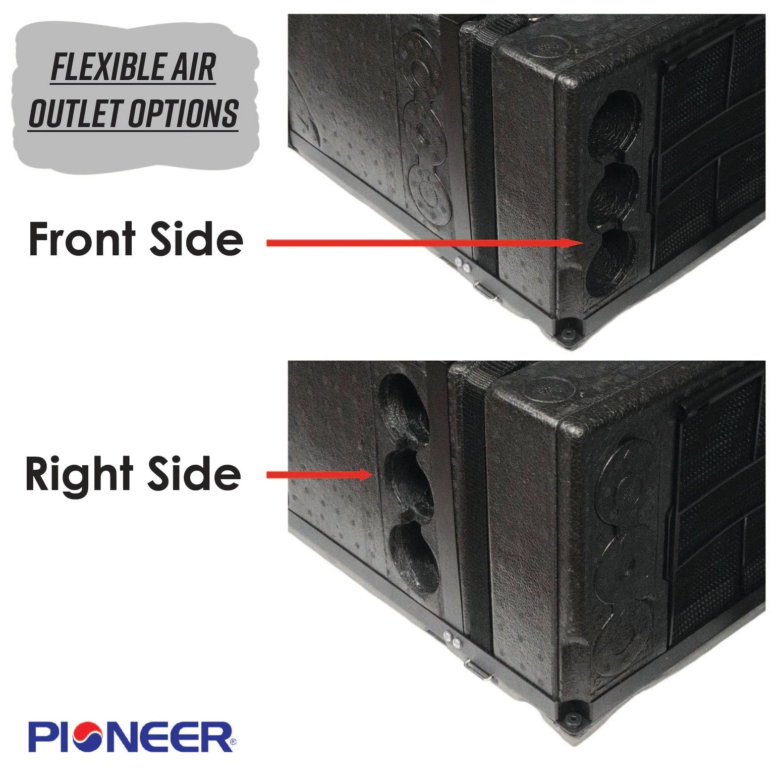 Pioneer® 10,000 BTU 115V Under-Bench RV Inverter Heat Pump Air Conditioner