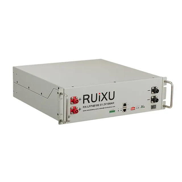 RUIXU Battery | Server Rack 3U Battery | RX-LFP48100 | UL1973 Certified | UL9540