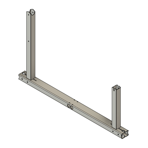 IntegraRack IR-15 Solar Panel Ground Mount | 15 Degree Angle | Aircraft Grade Aluminum