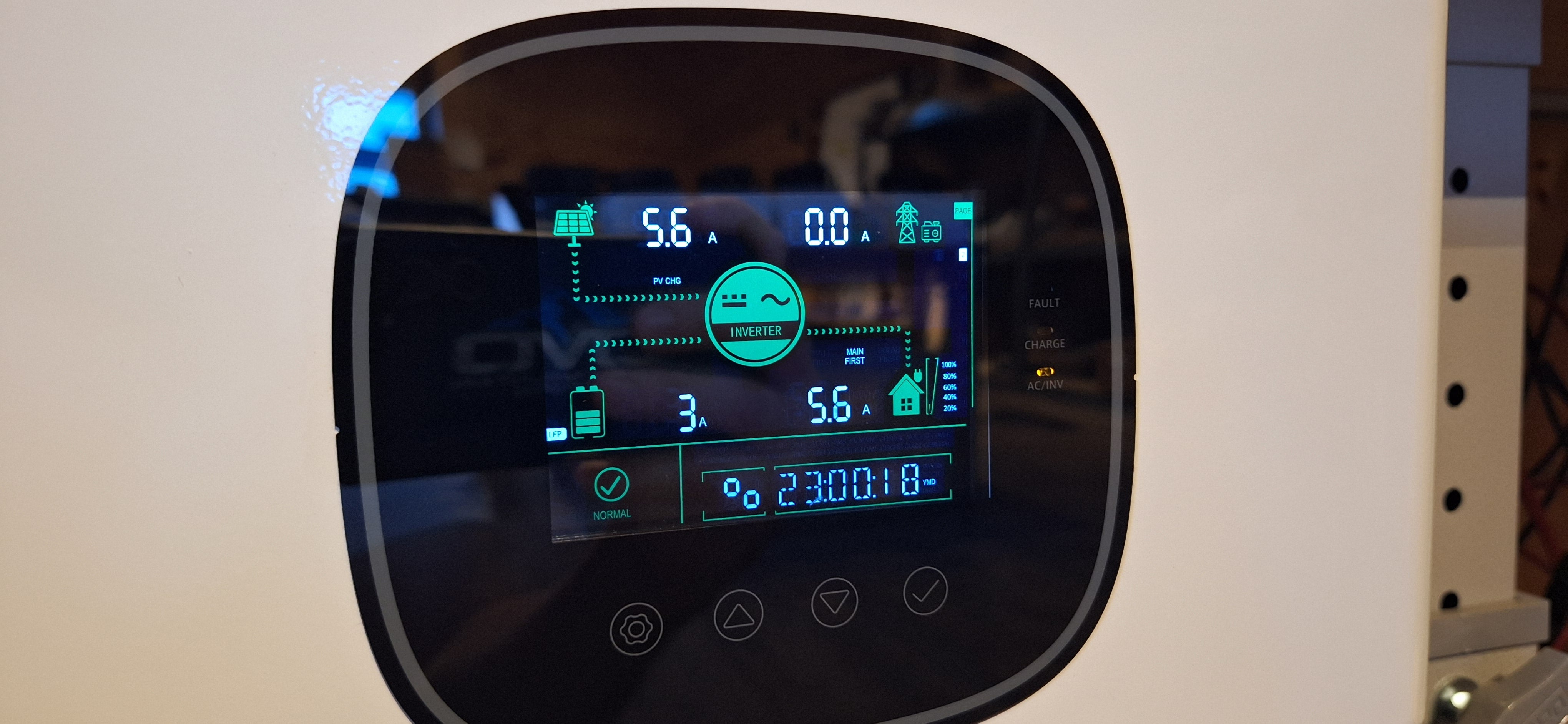 5.5KW OMO All-In-One Customizable Stacking Inverter/Battery System 5500W Inverter + 30.72K Lithium Battery + 5.5KW Solar Roof Mount