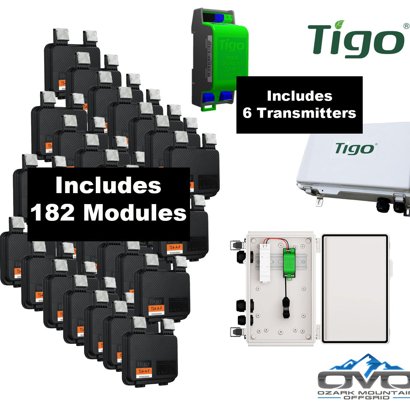 TIGO Rapid Shutdown Kit OMO 100KW