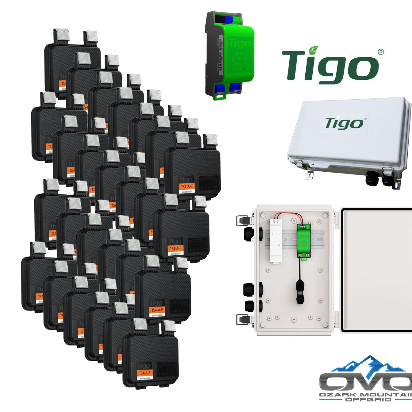 TIGO Rapid Shutdown Kit OMO E-Line 9.88KW